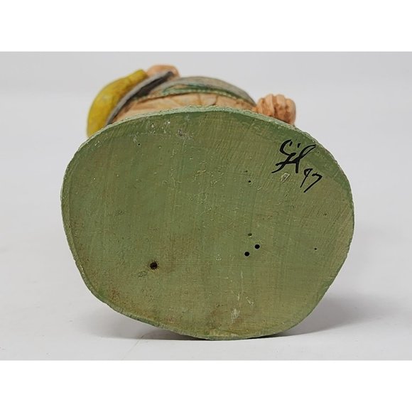 Vintage Ceramic Golfing Santa Hand Painted Figurine TNT 1998 3527 Signed - Picture 7 of 11